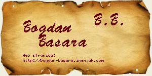 Bogdan Basara vizit kartica